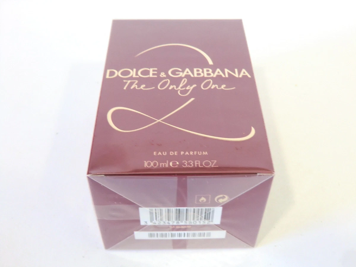Dolce & Gabbana D&G The Only One 2 Women's EDP Nat Spray 100ml - 3.3 Oz BNIB OVP