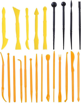 23 Stück Töpferwerkzeug Set, Keramik Werkzeug Töpfer Polymer Clay Sculpting Ton