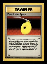 Devolution Spray 72/102 Rare Base Set Unlimited Pokemon Lightly Played