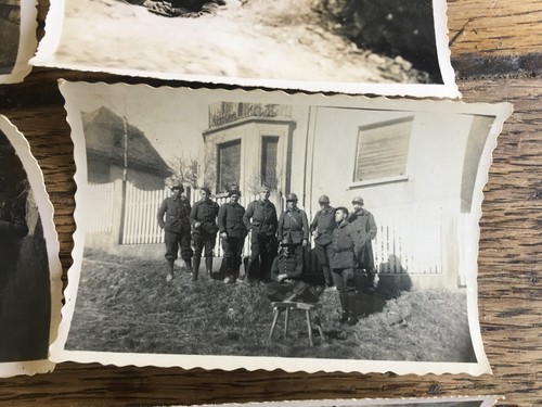 WW2 : 8 photos petit format, dont 1 photo Stalag IVf, photos d'époque - Picture 8 of 12