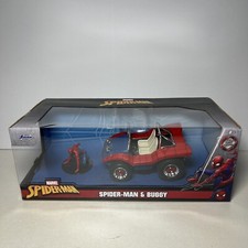Jada Marvel Spiderman Die-cast Figure and Buggy 1:24 Scale Ages 8+ New & Sealed