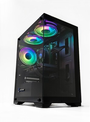 Pre Build Gaming PC 6-Core CPU 32GB DDR4 512Gb SSD + 2TB HDD GTX 650 Windows 11