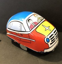 Tin Wind Up Car Little Highway Car Classic A051- REPLICA