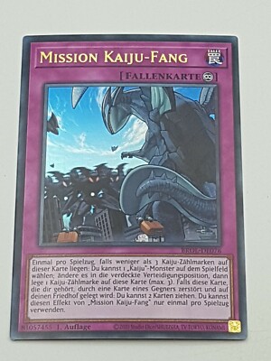 Yu-Gi-Oh Einzelkarte Mission Kaiju-Fang Ultra Rare NM 1st Holo