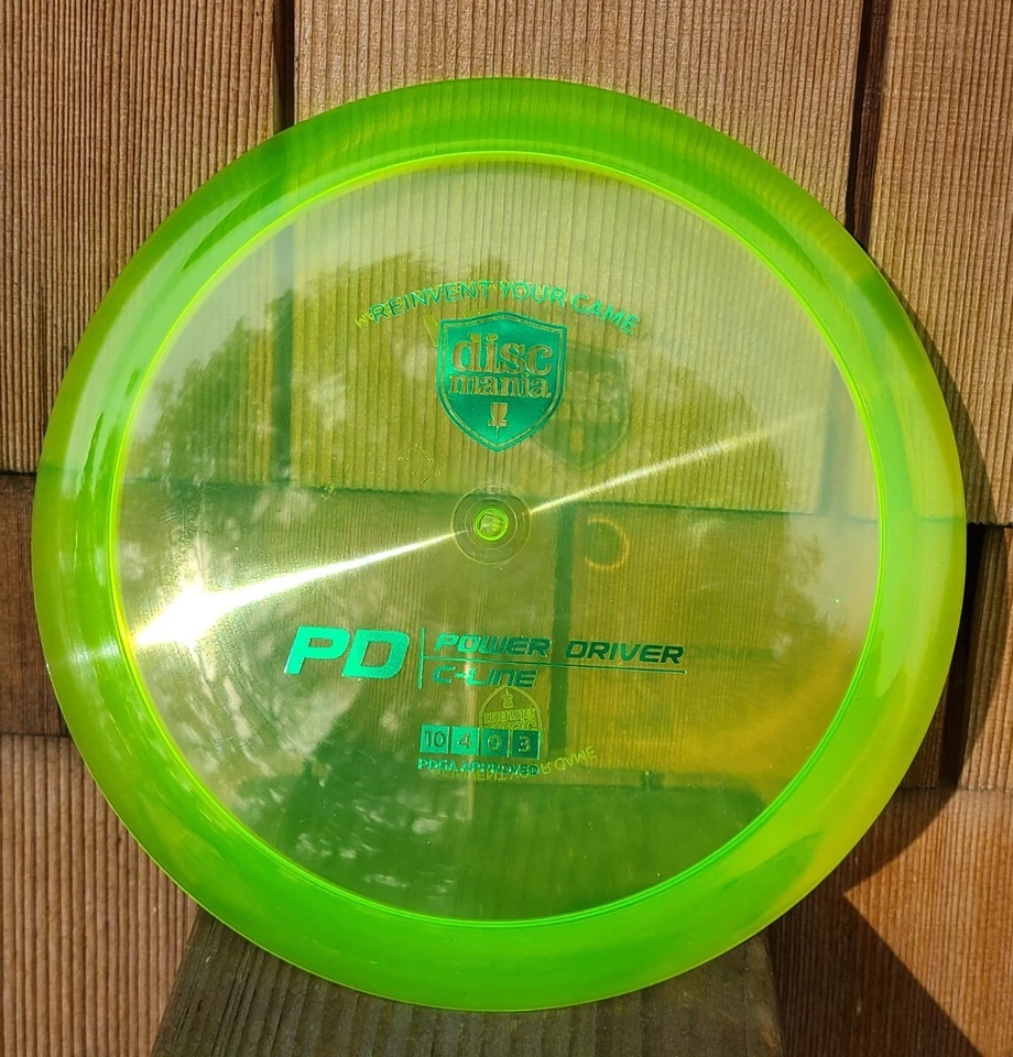 NEW Discmania C-Line PD Power Driver 173g Green Foil Stamp - Image 2 of 4