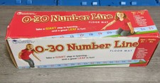 Learning Resources 0 to 30 Number Line Floor Mat, 22 x 1 Feet