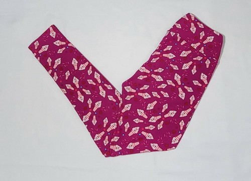 OS LuLaRoe Women's Leggings Pink Ice 