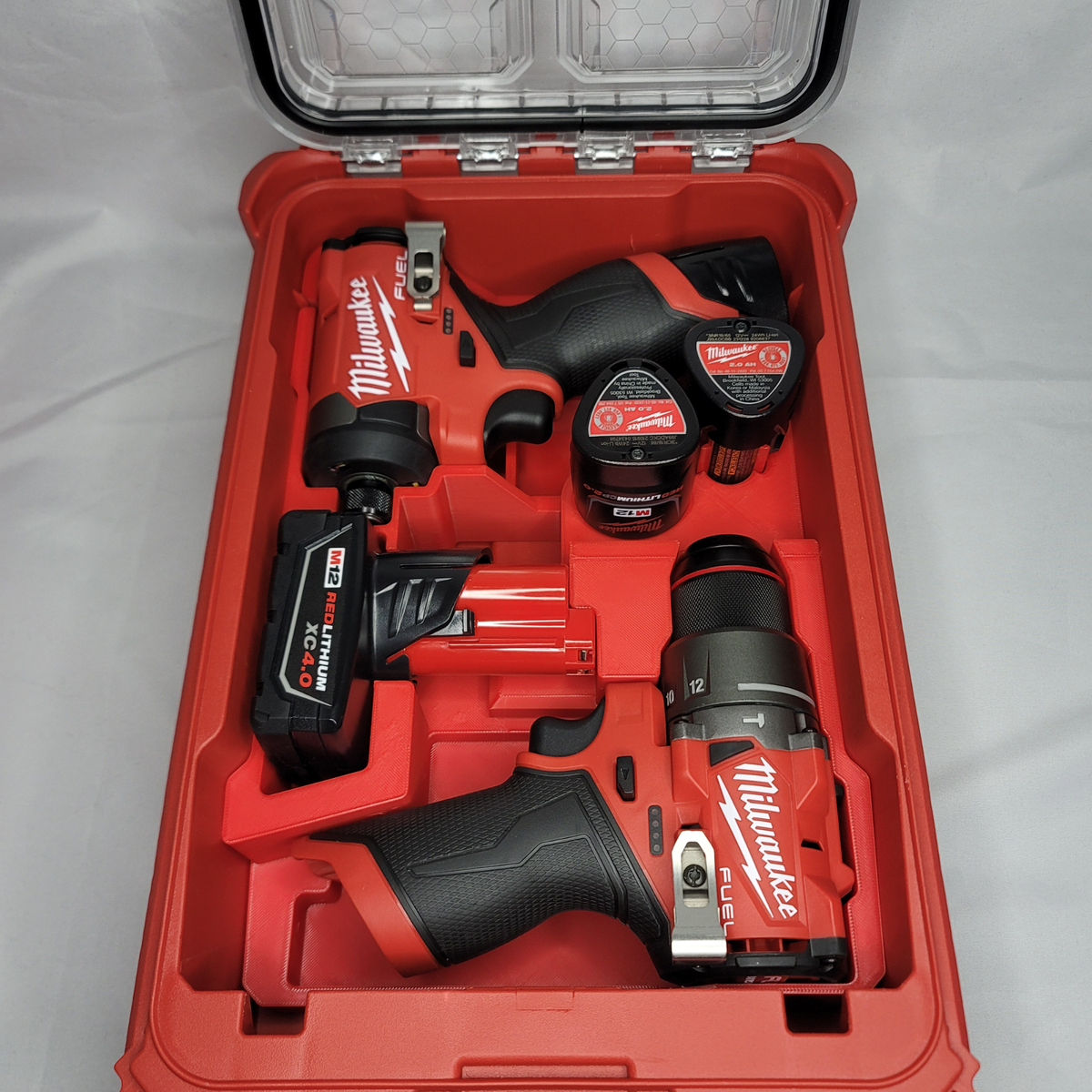 Milwaukee Packout Insert for M12 Hammer Drill and Impact Combo (Insert Only)