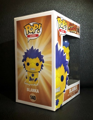 Funko POP! Street Fighter Blanka #140 Exclusive Neu OVP Mint MIB Vinyl Figur - Picture 3 of 6