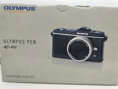 Olympus Pen Silver E-P2, Zoom Lens Kit Camera With 17mm f2.8