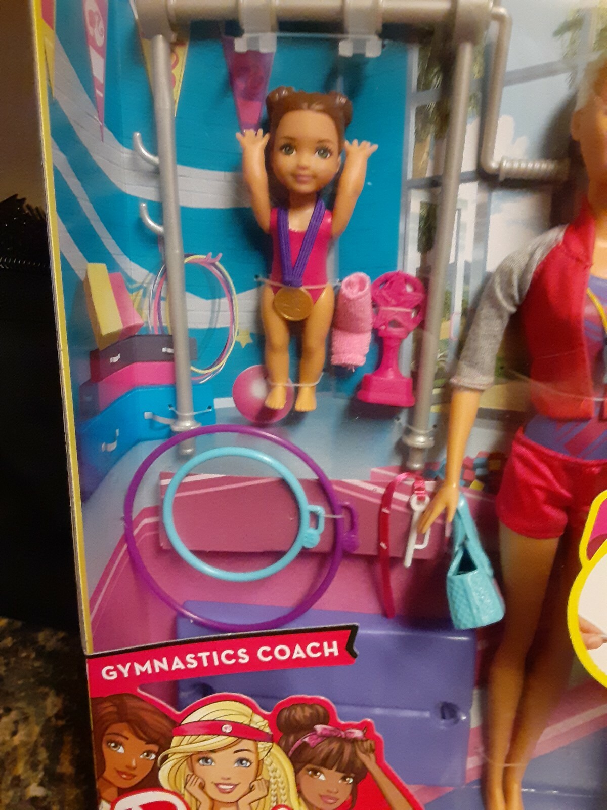 barbie careers gymnastics coach