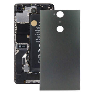 Back Cover Replacement for Sony Xperia XA2 Plus (Black)
