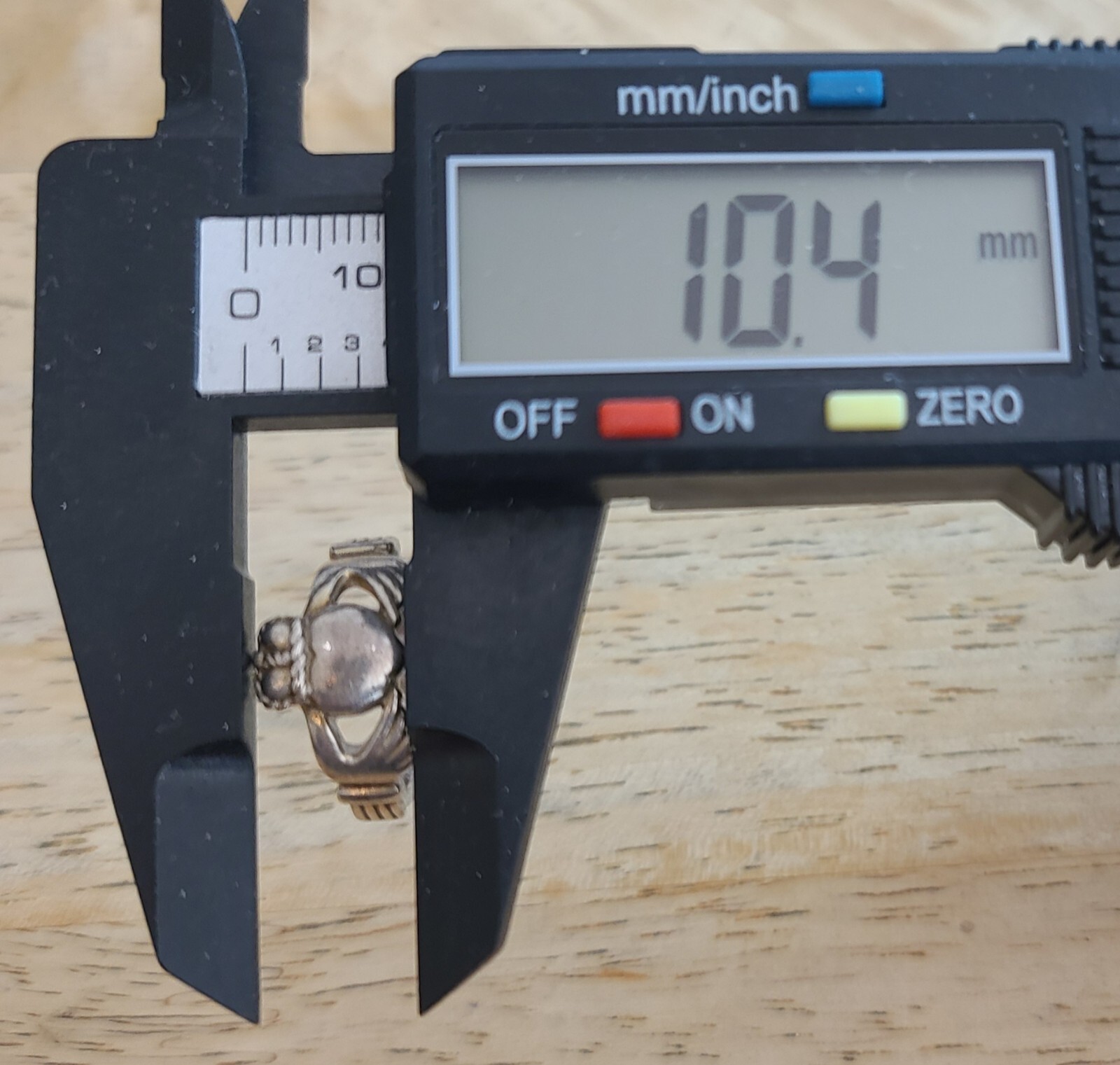 Sterling 925 Solid Silver Crown Heart Ring 7size … - image 16