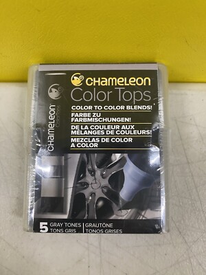CHAMÄLEON FARBE / FARBE. TOPS MISCHSTIFTE (5 GRAUTÖNE) CT4509