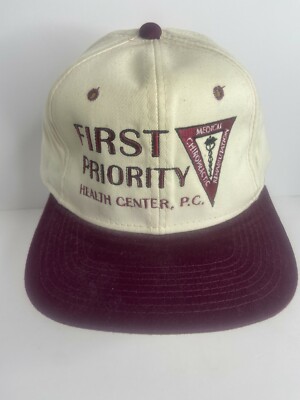First Priority Health Center Snapback Hat Adjustable Ball Cap