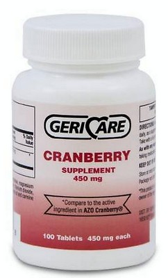 Gericare Cranberry 450mg Tablets 100 ct  --