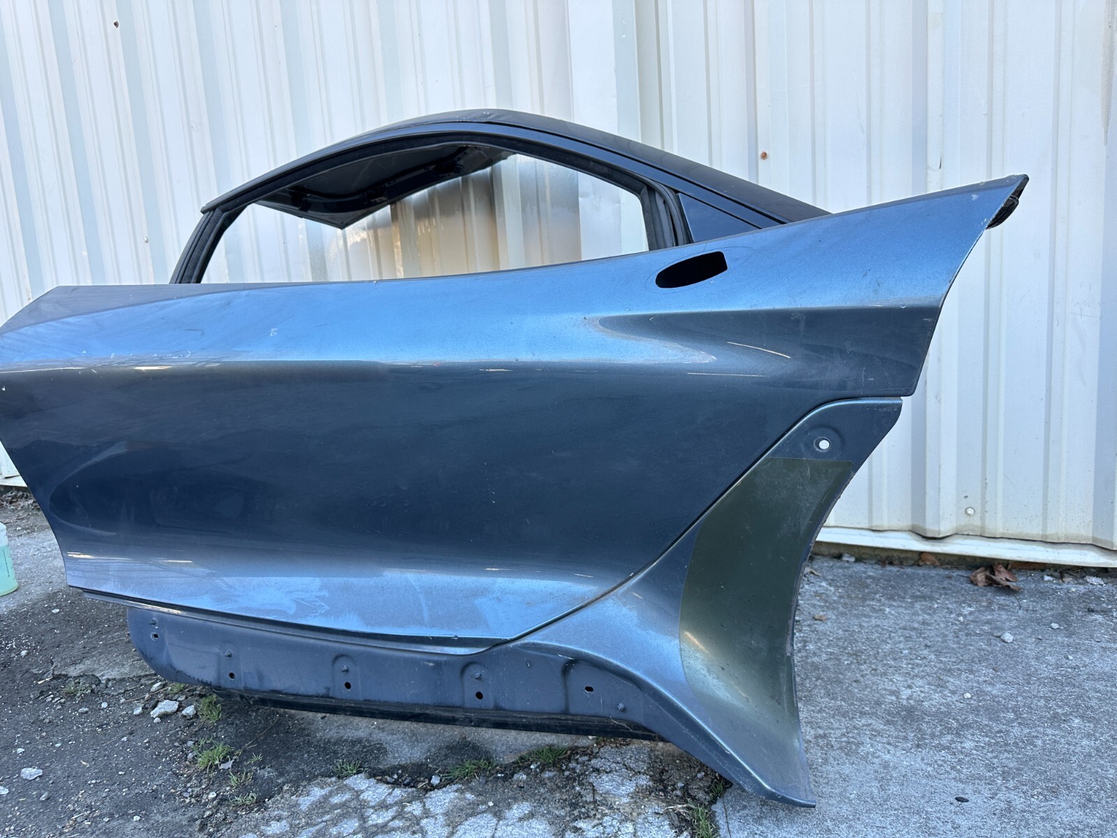 2017 2018 2019 MCLAREN 720S DRIVER LEFT DOOR CARBON FIBER ROOF *DAMAGE TO DOOR*