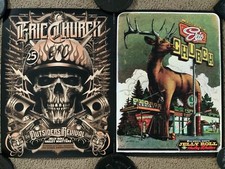 Eric Church The Outsiders Revival Tour The Gorge Amphitheatre 2023 Show Posters