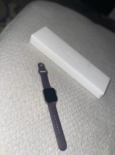 Apple Watch Series 7 45mm Gold Stainless Steel Case with Dark Cherry Sport Band