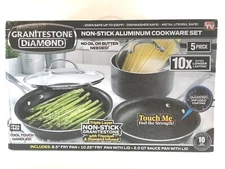 GRANITEWARE DIAMOND Non-Stick 5 Piece Cookware Set