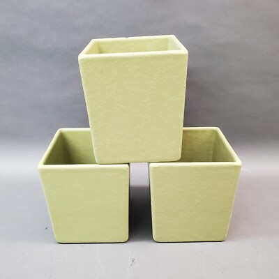 3x G.E.T. Enterprises COMP07 Bugambilia Salad Bar Dish Olive Green 4Q