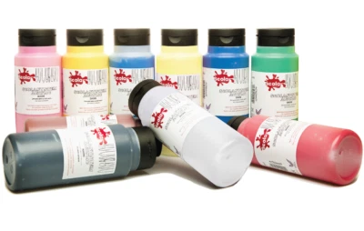 SCOLA SYSTEM ACRYLIC PAINT 500ml 10 COLOURS ARTIST HEAVY BODY SEMI GLOSS