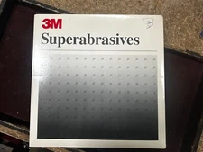 MACHINIST Unused 3M Imperial Diamond Lapping Film  6 Mic - 3 Disks #B