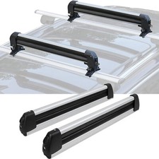 Ski Snowboard Roof Rack Carrier 31.7 Universal Ski Rack For Car Roof With Lock