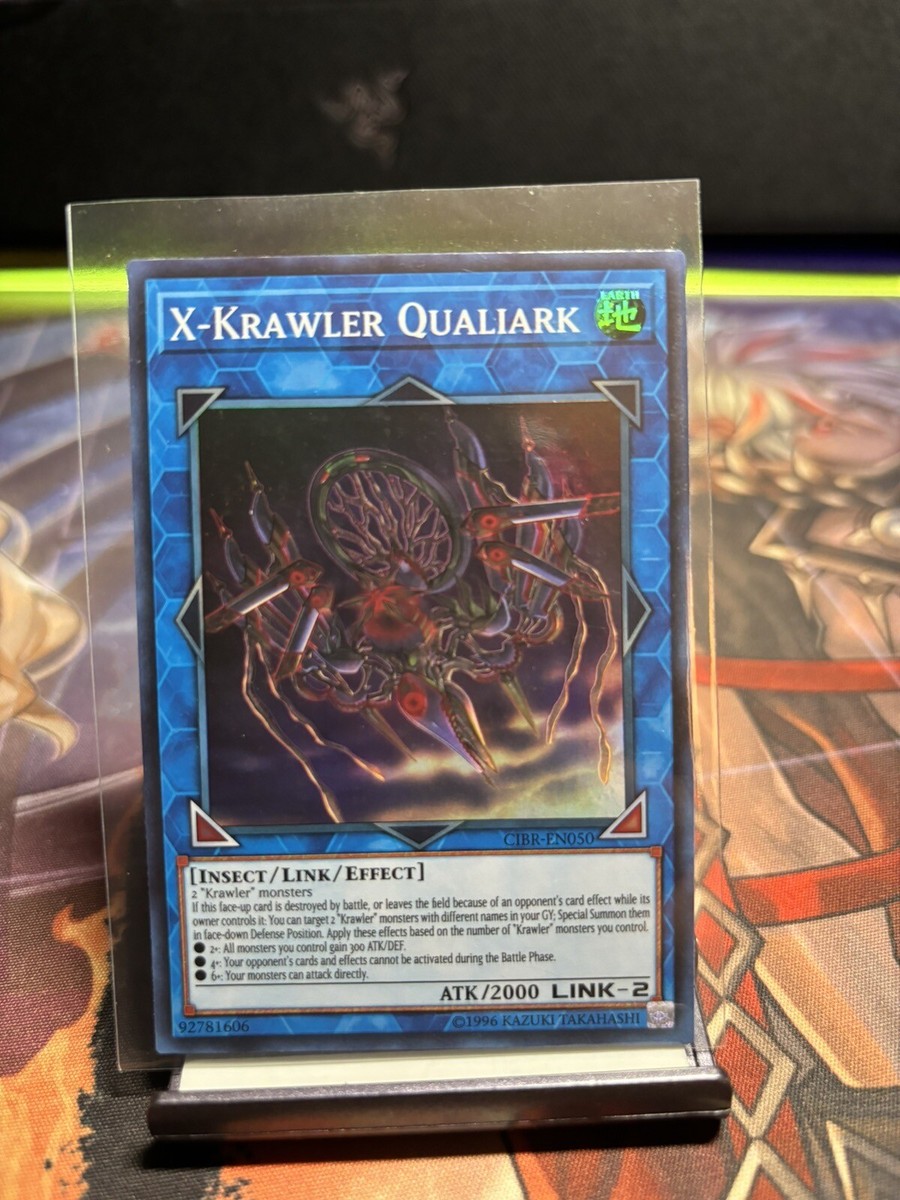 Yu-Gi-Oh! X-Krawler Qualiark Unlimited CIBR-EN050 Super Rare NM x1 | eBay