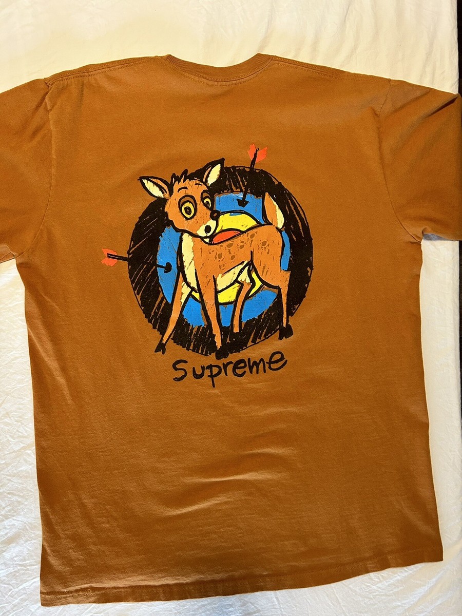 【Supreme】Bear T-Shirt Brown - 25SS Supreme Bear Tee (SS25) - $40