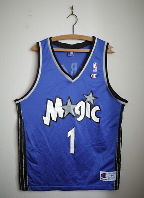 Tracy McGrady Orlando Magic Champion NBA Jersey Size 44 Large 90's