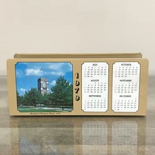 Vintage 1979 J.L. Clark Manufacturing Co. Metal Letter Mail Holder Advertising