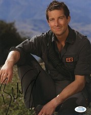 Bear Grylls Man vs Wild Autographed Signed 8x10 Photo ACOA