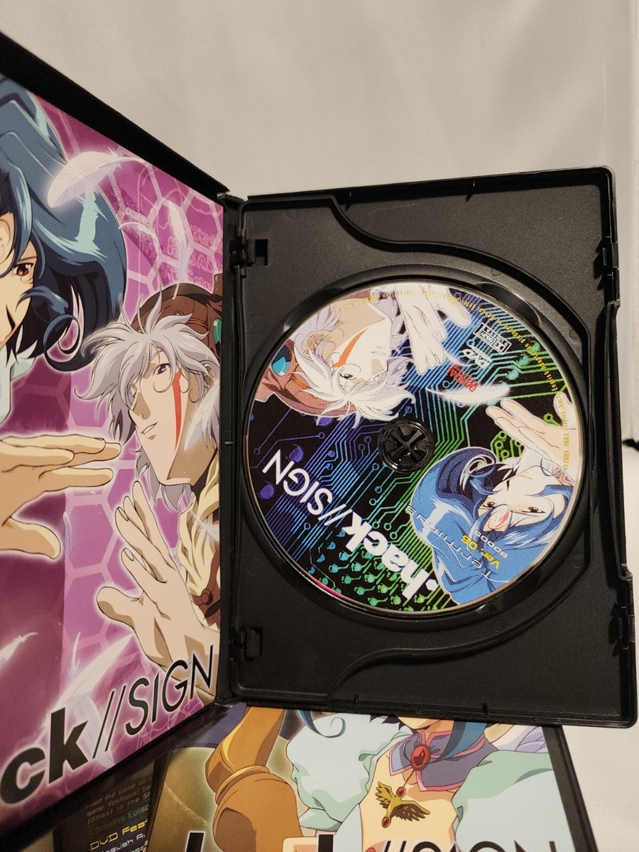 Hack Sign PLATINUM EDITION Complete DVD Set Ver 1-6 Anime