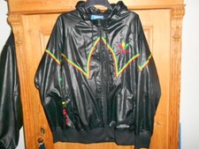 Brandneue orig. Adidas Vtg. Cal. Surf Rasta Jamaika Jacke mit Ettiket,XL-XXL RAR