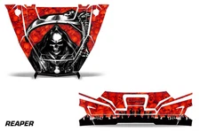 UTV Hood and Tailgate Graphics Decals For Polaris General 1000 16-18 REAPER R