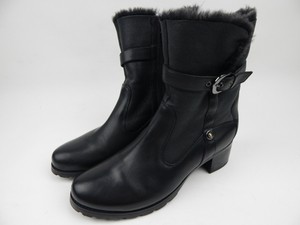shearling lined leather boots womens