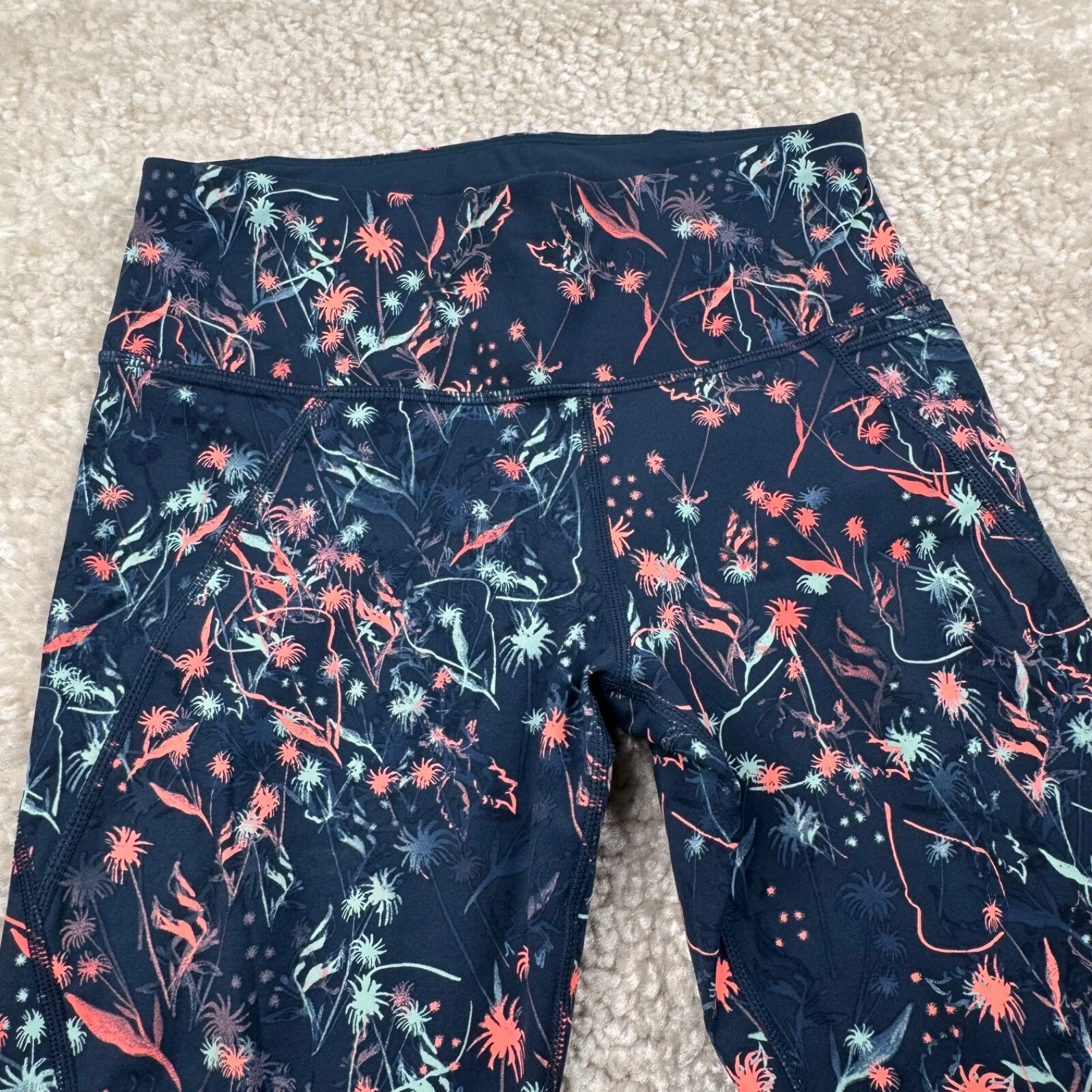 sweaty-betty power 7/8 length mystical floral leggings