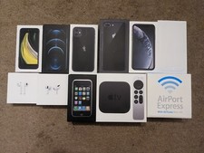 APPLE EMPTY iPHONE AirPODS TV WATCH 12 BOX LOT NO DEVICES 