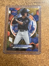2023 Bowmans Best Baseball Top Prospect Gold Refractor # TP-27 Colin Houck 20/50