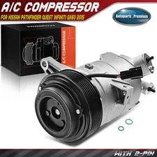 A/C Compressor for Nissan Maxima 2008-2014 Quest Pathfinder Infiniti QX60 3.5L