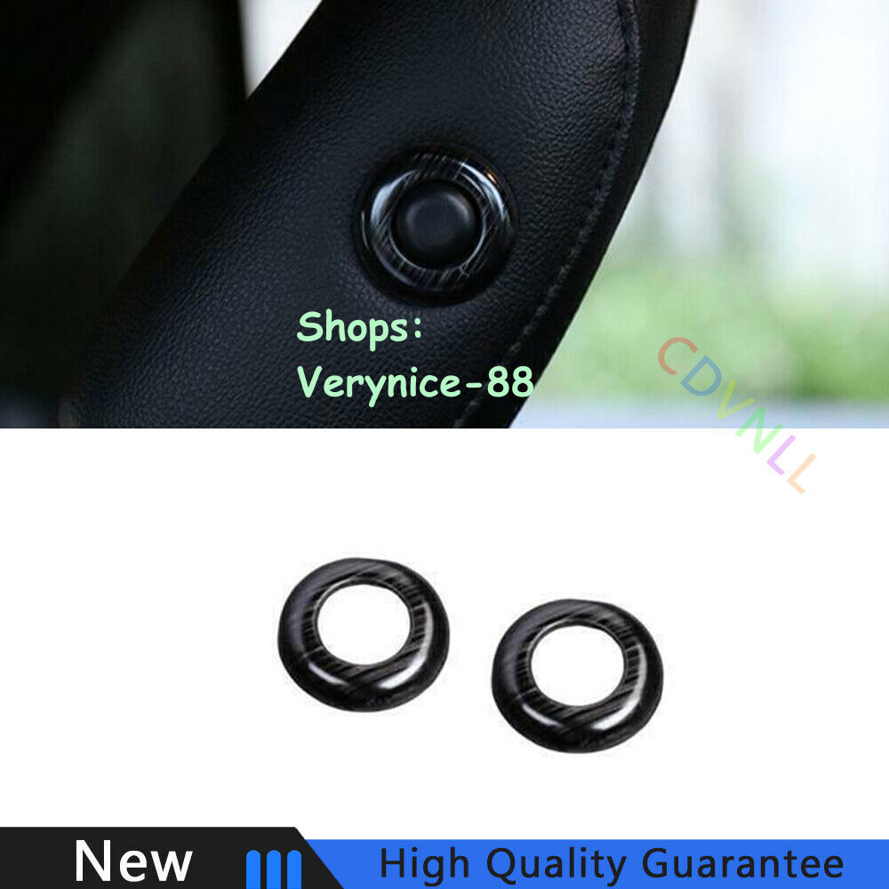 For Ford Explorer 16-2019 Black Titanium Seat Headrest Switch Button Cover Trim