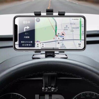 Multifunctional Car Dashboard Mobile Phone Holder,360 Rotatable Car Phone Holder