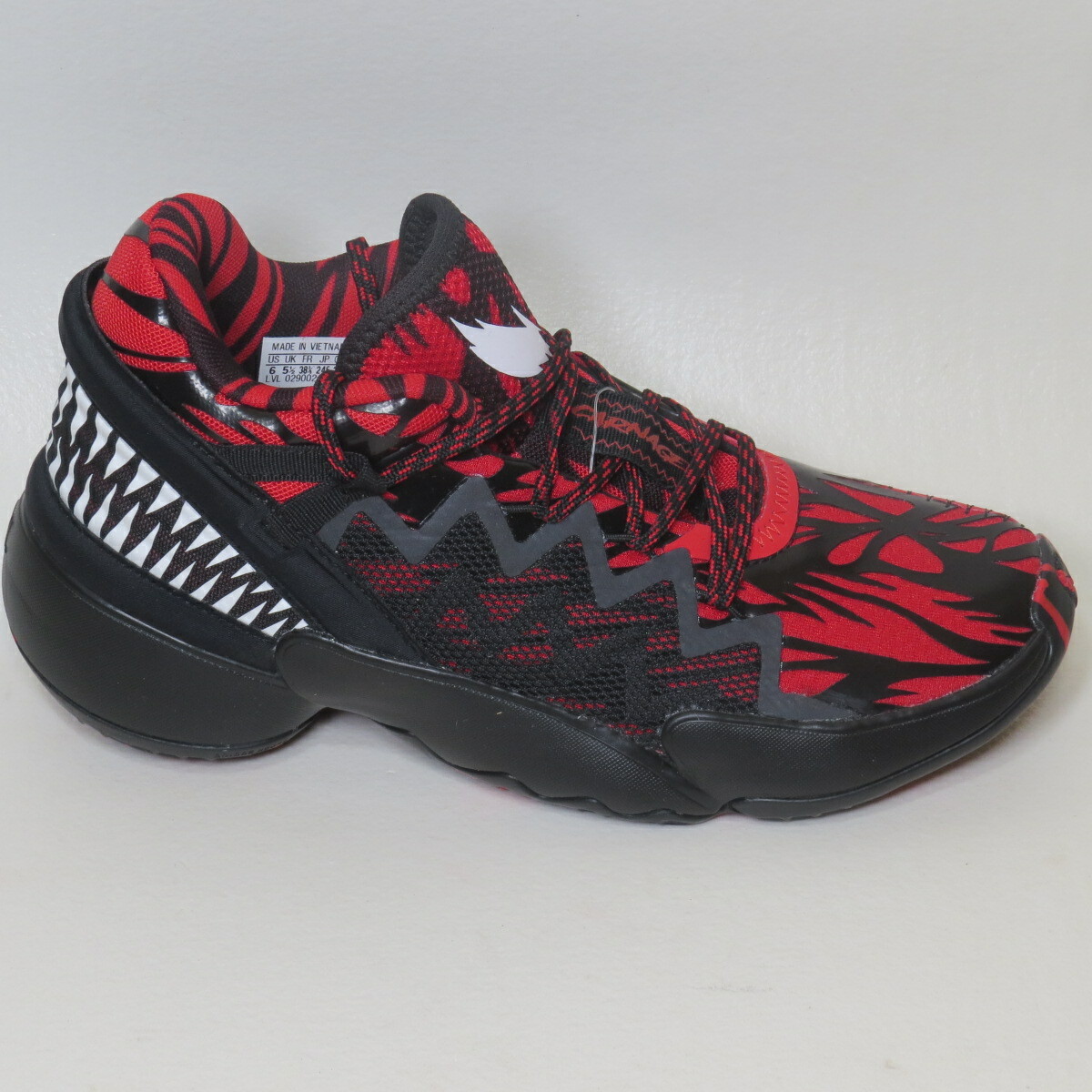 adidas アディダス × MARVEL D.O.N. ISSUE 2 \" Adidas D.O.N. Issue 2 Marvel Venom Basketball Shoes FV8960