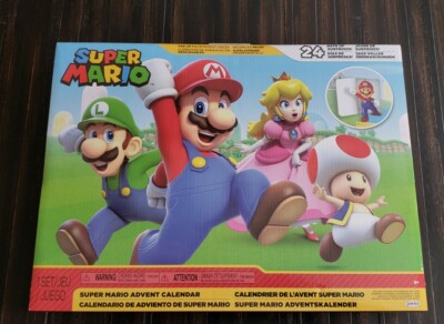 Nintendo Super Mario Pop-Up Environment 24 Pieces Advent Calendar Christmas NIB