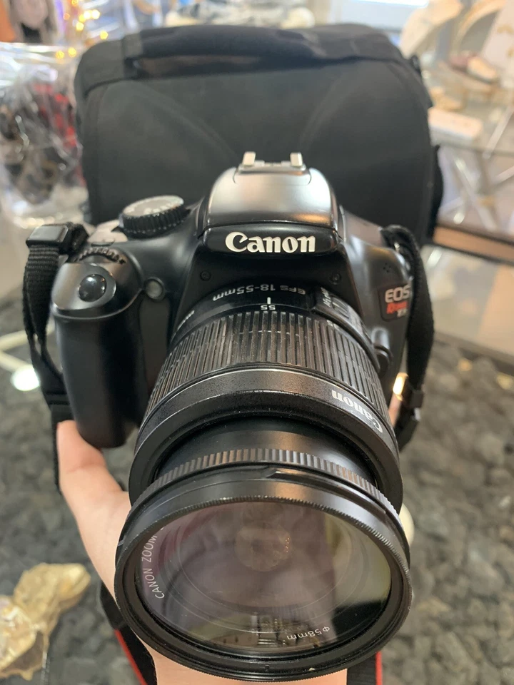 Canon rebel t3 eos 1100D 相机, 18-55mm 镜头, 含用品(读描述) — 第 3/3 张图片