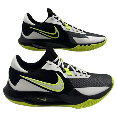 Nike Precision VI 6 Black Volt Sail Men\'s Sneakers Size 11 Basketball Shoes Nike Men main image 2