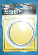 Danco Sink Strainer Nut  Washer Set