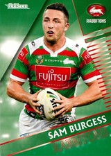2018 SOUTH SYDNEY RABBITOHS NRL Card SAM BURGESS Traders