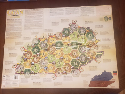 Setters of Catan - Catan Geographies: Kennesse (2016) Rare Map expansion